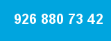 926 880 73 42 926 880 73 42